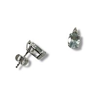 Ohrringe Demetra Dame AQUA in Weißgold Acquamarina 1.60 Ct 028.O.160.004.W.A3 - 028.O.160.004.W.A3